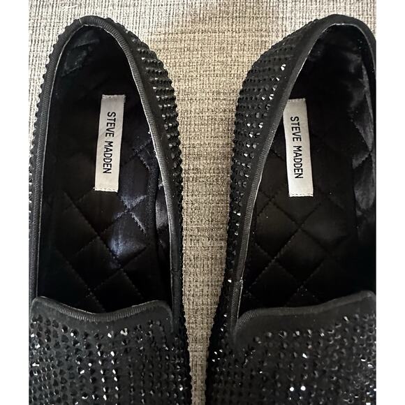 Steve Madden Caviar Rhinestone Smoking Loafer Mens Size 12 main image 7
